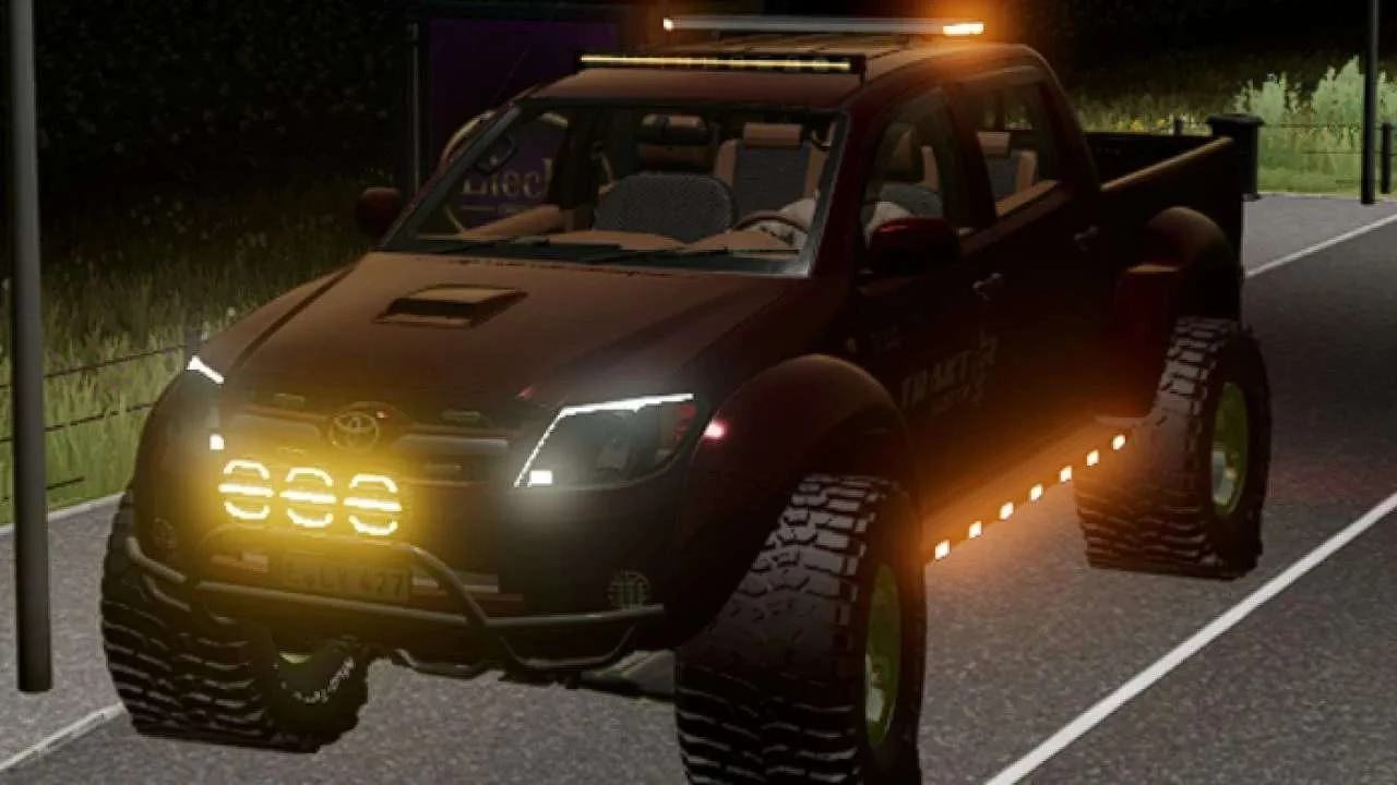 Toyota Hilux Arctic Edit v1.0.0.1 FS22 FS22 Mod Free Download