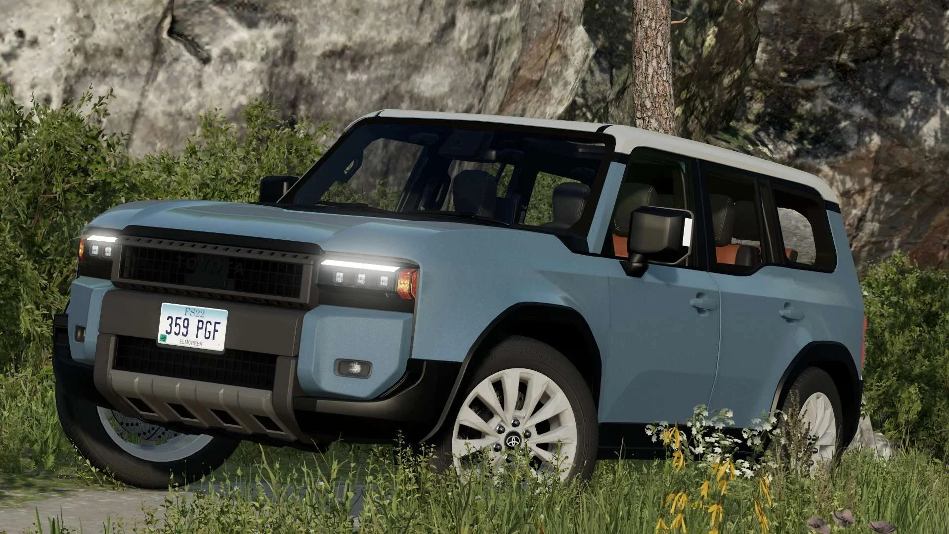 Toyota Land Cruiser Prado 2024 v1.0 FS22 FS22 Mod Free Download