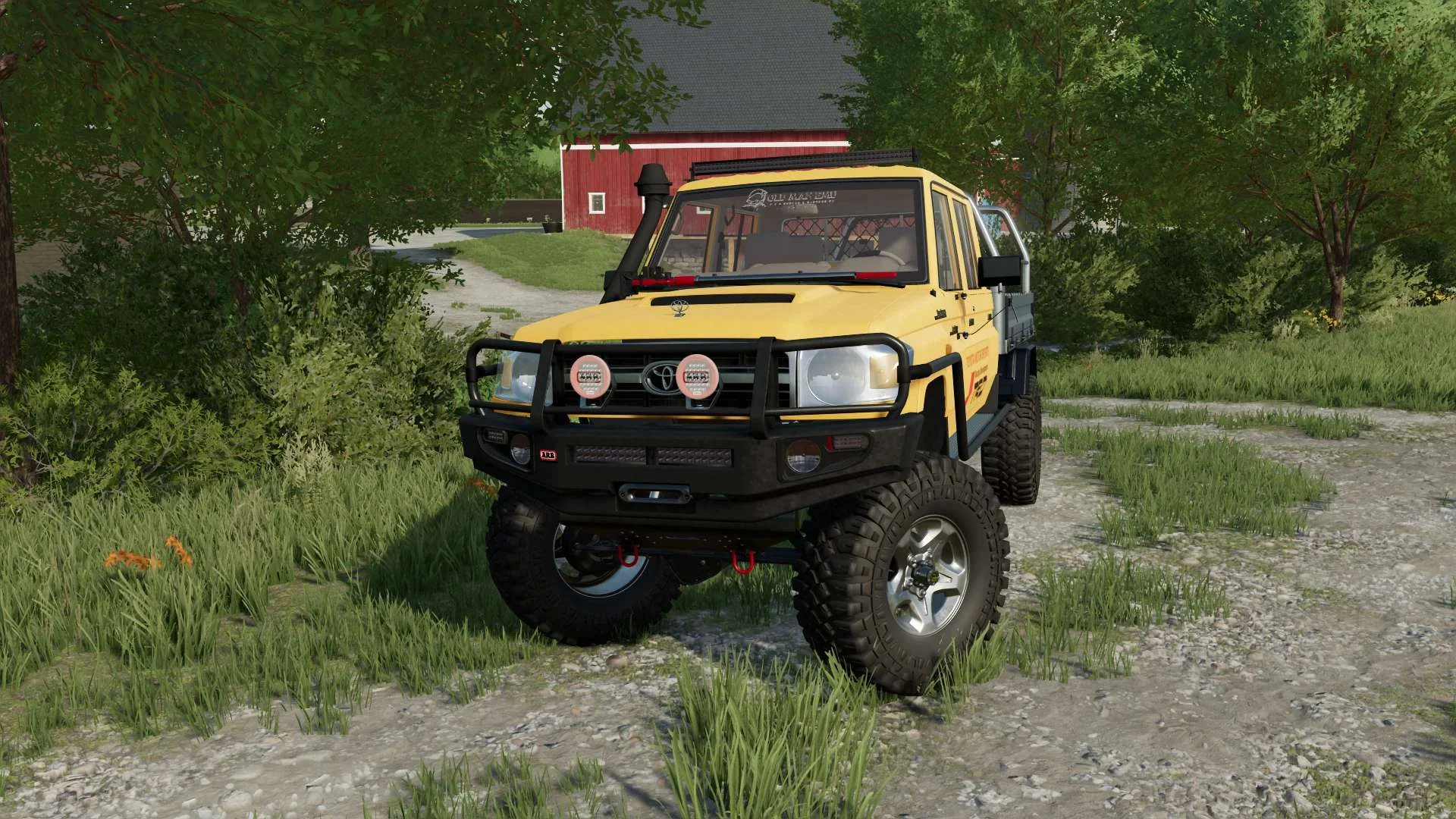 Toyota Land Cruiser VDJ76 v1.0 FS22 FS22 Mod Free Download