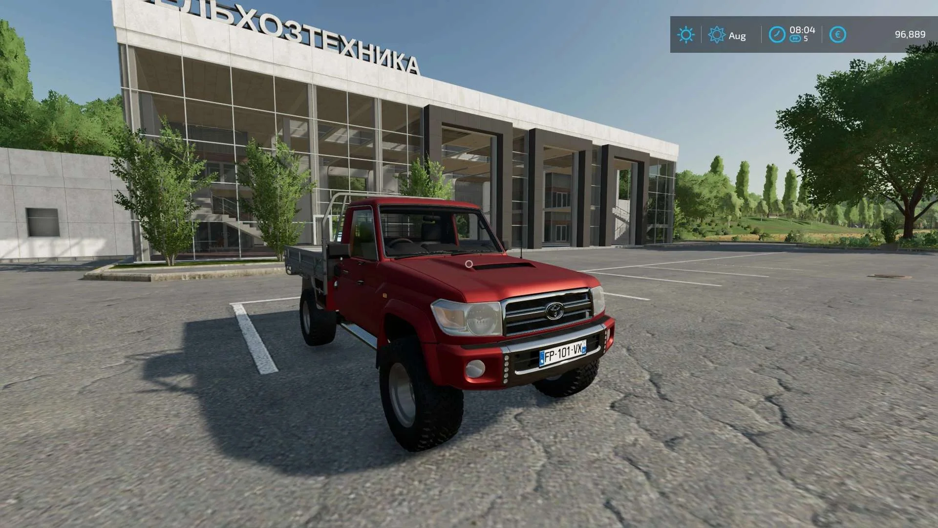 Toyota Landcruiser v1.0 FS22 FS22 Mod Free Download
