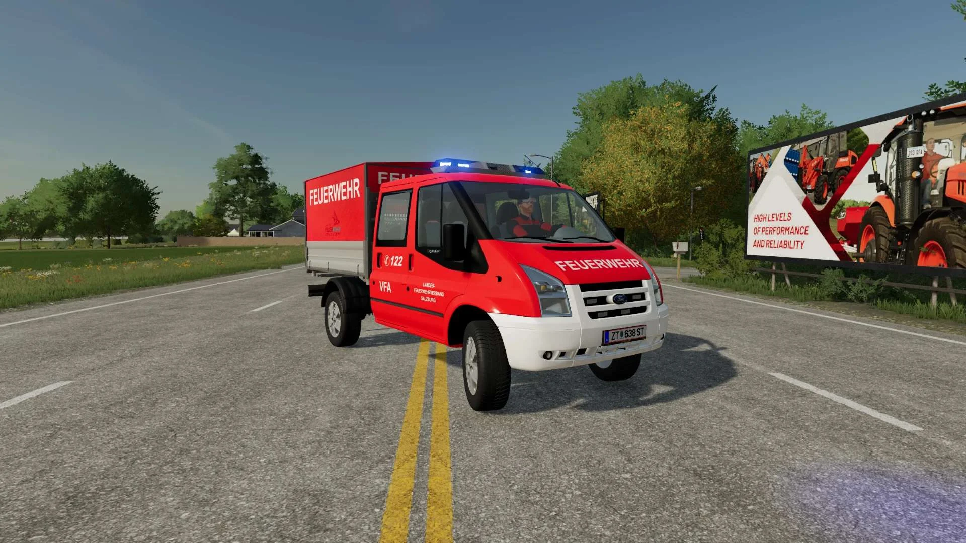 VF-A Ford Transit v1.0 FS22 FS22 Mod Free Download