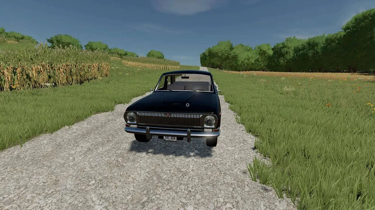 Volga GAZ 24 V1.0 FS22 FS22 Mod Free Download