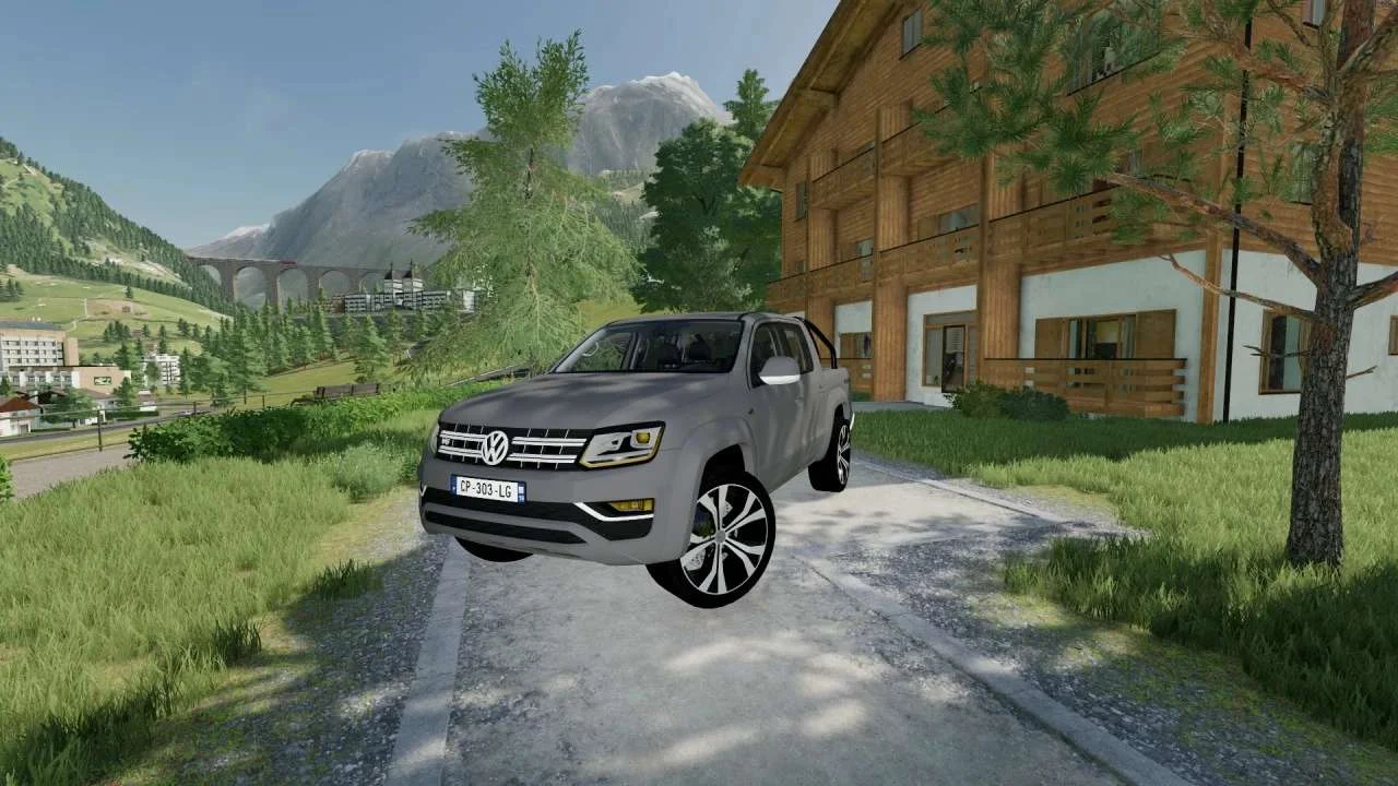 Volkswagen Amarok V6 4 Motion v1.0 FS22 FS22 Mod Free Download