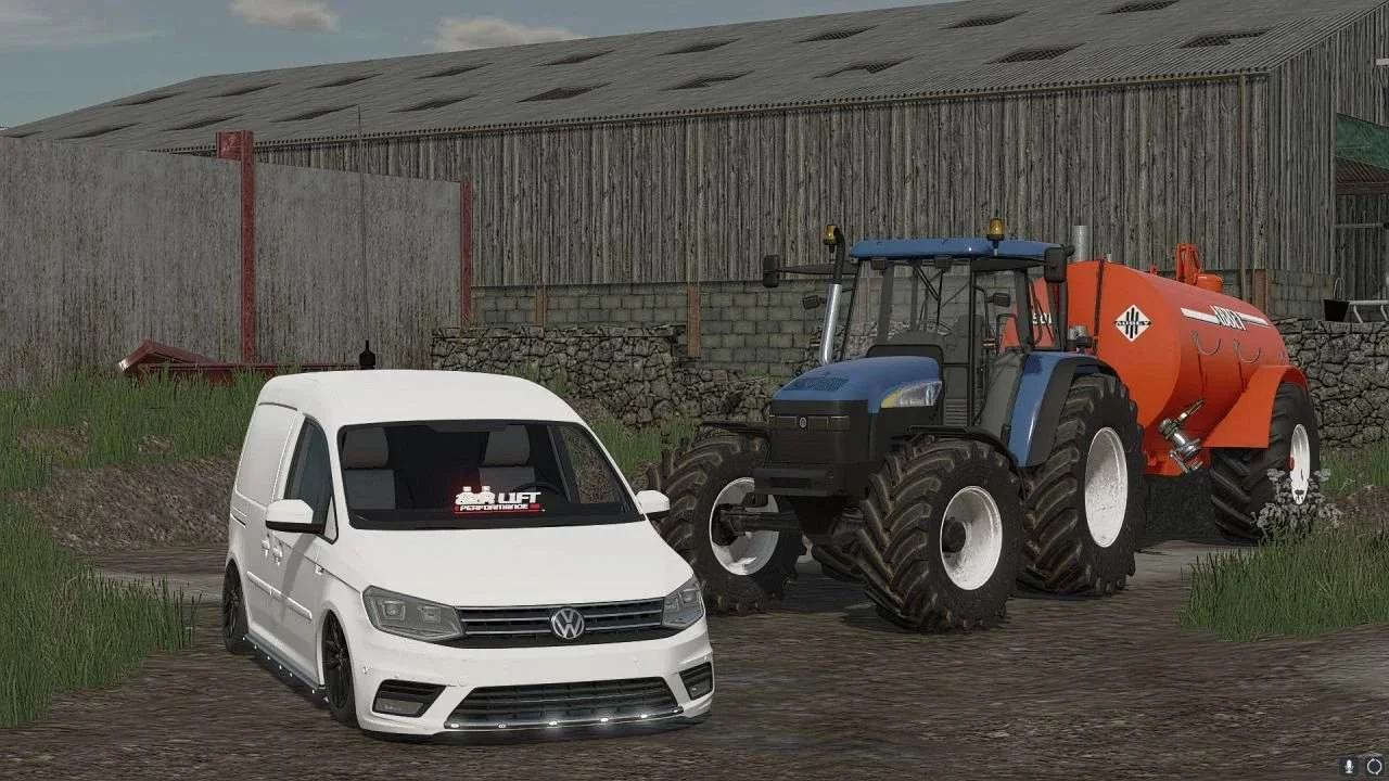 Volkswagen Caddy Edit v1.0 FS22 FS22 Mod Free Download