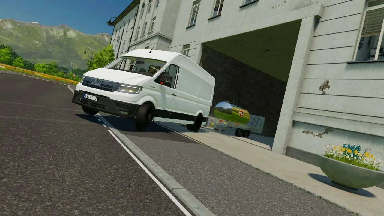 Volkswagen Crafter / MAN TGE v1.1.0.1 FS22 FS22 Mod Free Download