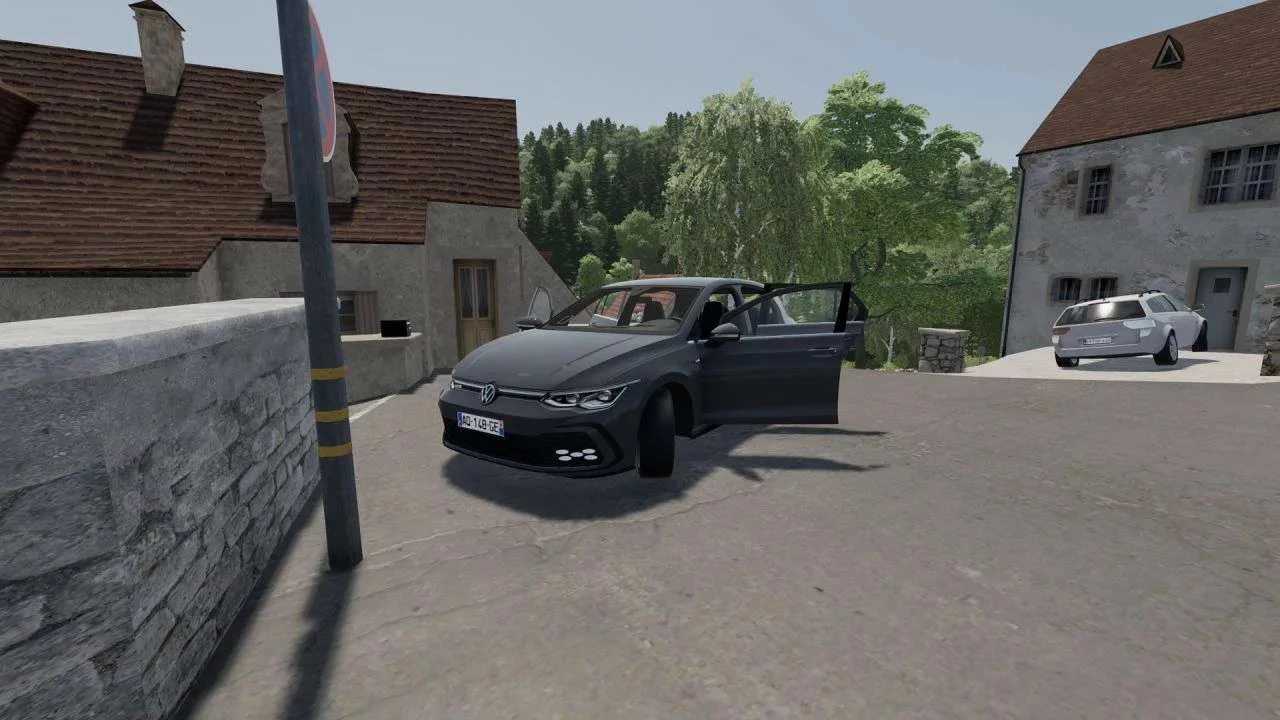 Volkswagen Golf 8 GTD v1.0 FS22 FS22 Mod Free Download