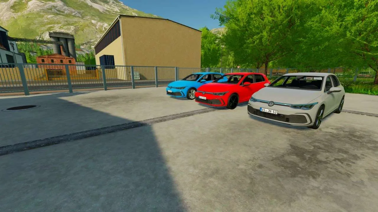 Volkswagen Golf 8 GTE v1.0 FS22 FS22 Mod Free Download