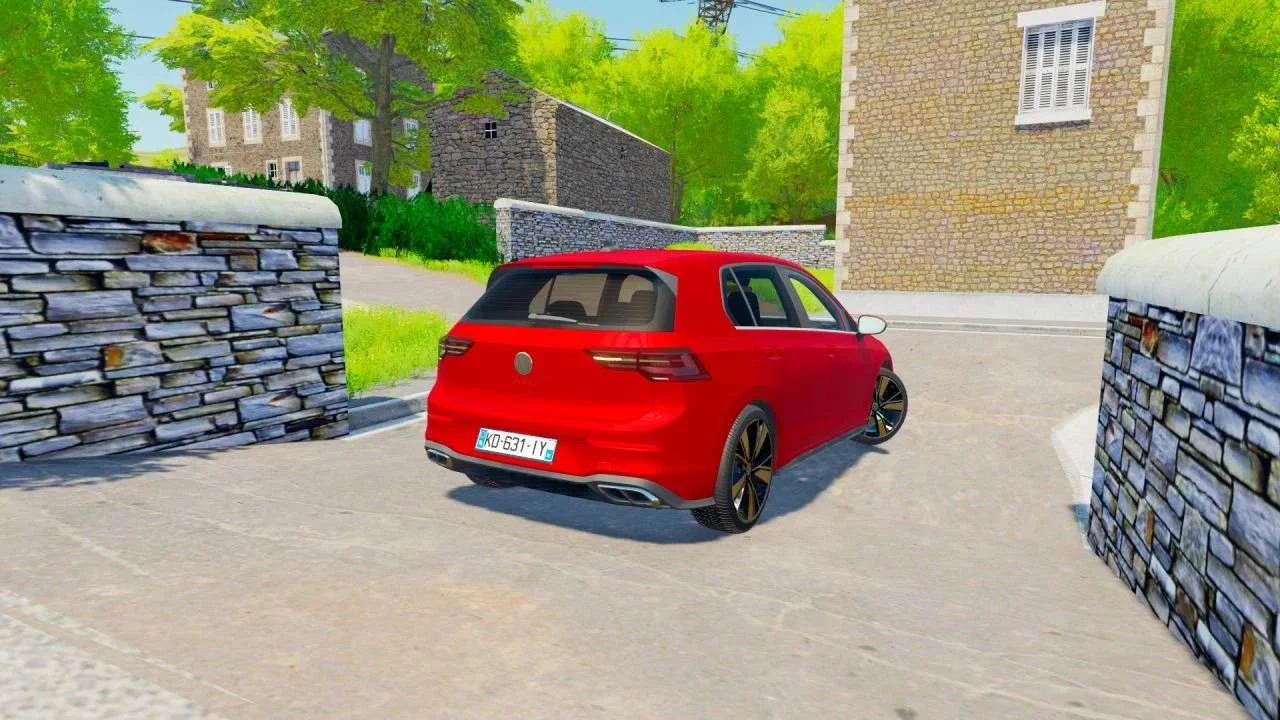 Volkswagen Golf 8 GTI v1.0 FS22 FS22 Mod Free Download