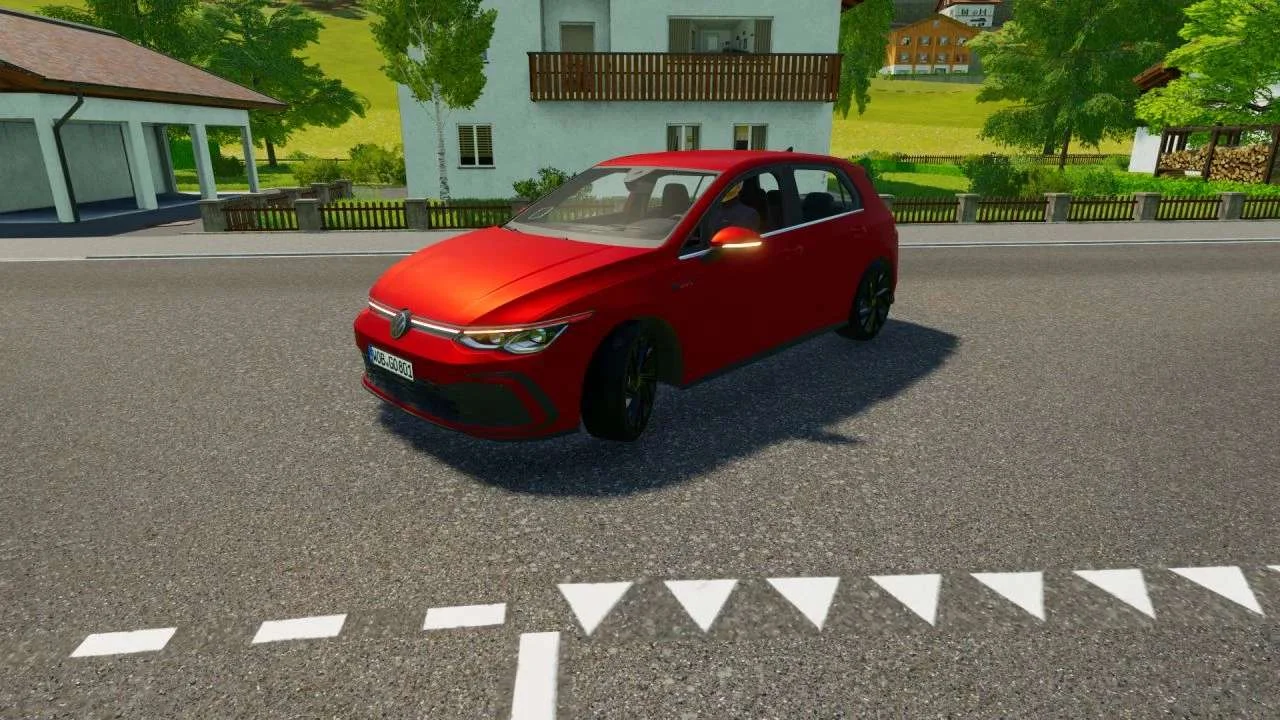 Volkswagen Golf 8 GTI v1.1 FS22 FS22 Mod Free Download