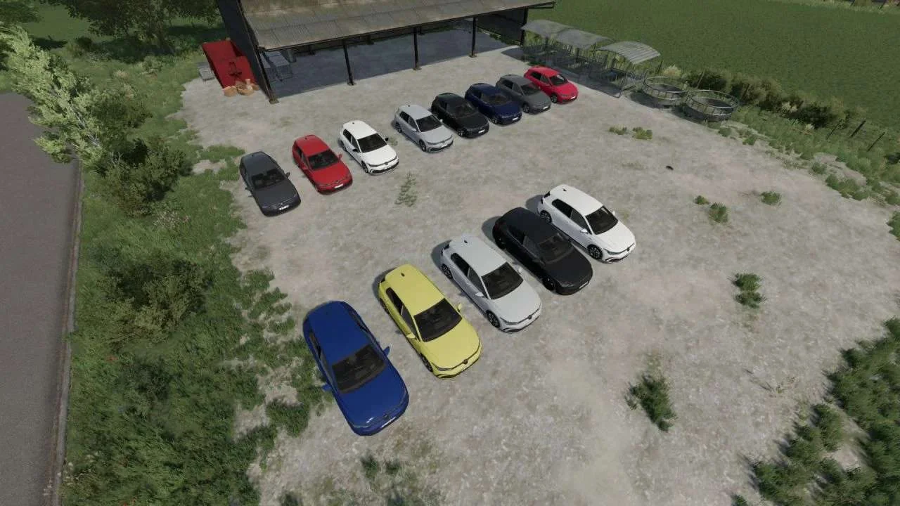 Volkswagen Golf 8 R-Line v1.0 FS22 FS22 Mod Free Download