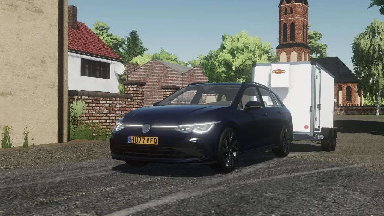 Volkswagen Golf 8 Variant v1.0 FS22 FS22 Mod Free Download