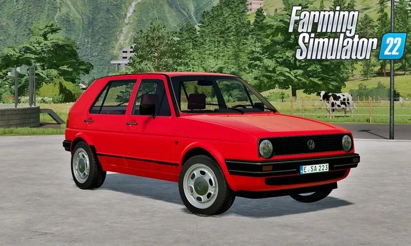 VOLKSWAGEN GOLF GL v2.0 FS22 FS22 Mod Free Download