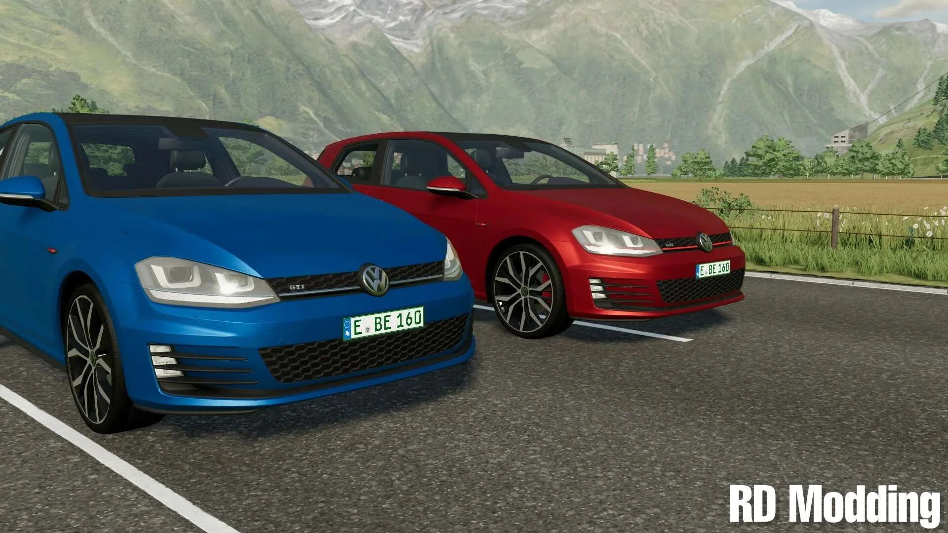 Volkswagen Golf GTI 2014 Pack v1.0 FS22 FS22 Mod Free Download