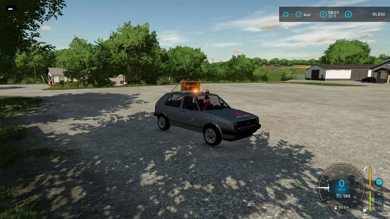 Volkswagen Golf II GL Edited v1.2 FS22 FS22 Mod Free Download