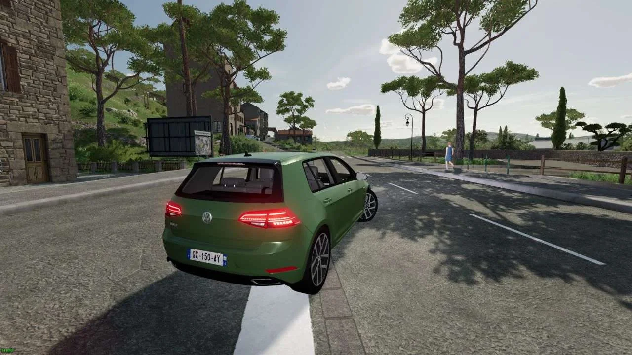 Volkswagen Golf VII 2017 v2.3 FS22 FS22 Mod Free Download