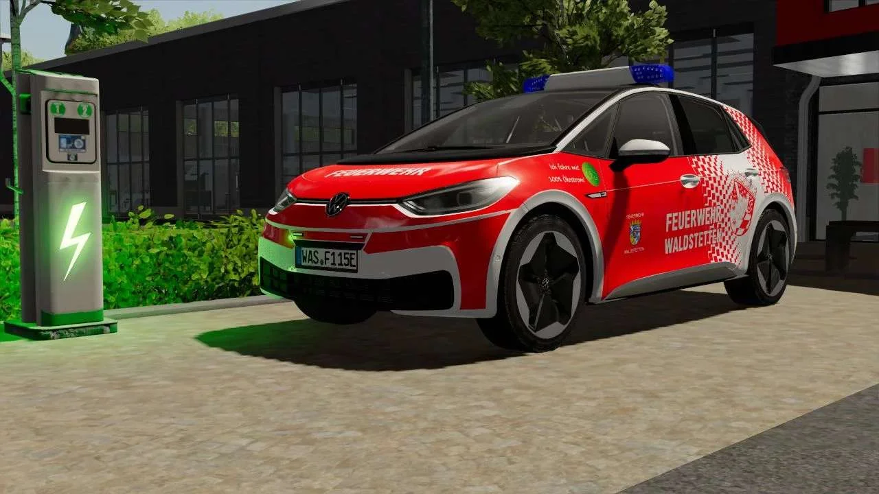 Volkswagen ID.3 BOS v1.0 FS22 FS22 Mod Free Download
