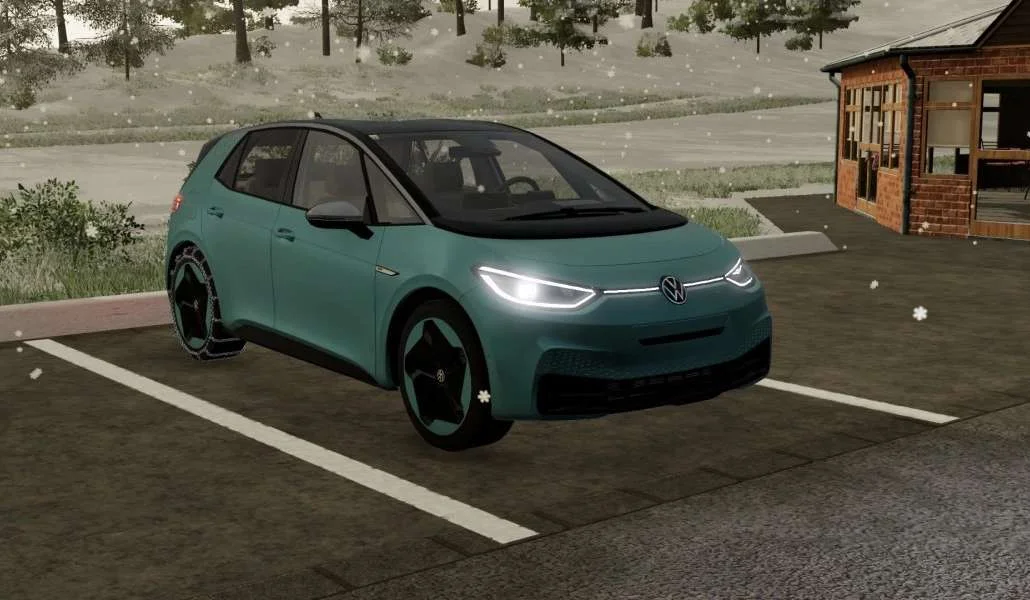 Volkswagen ID.3 v1.0 FS22 FS22 Mod Free Download