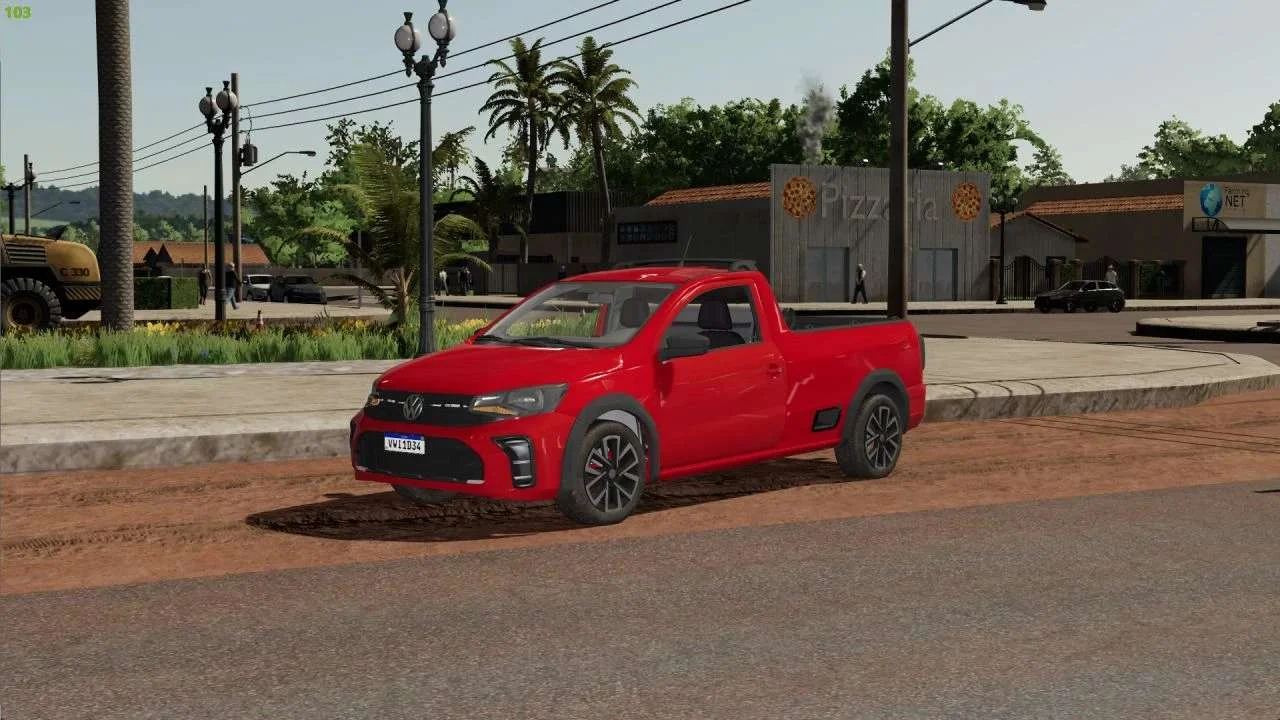 Volkswagen Saveiro 2024 v1.0 FS22 FS22 Mod Free Download