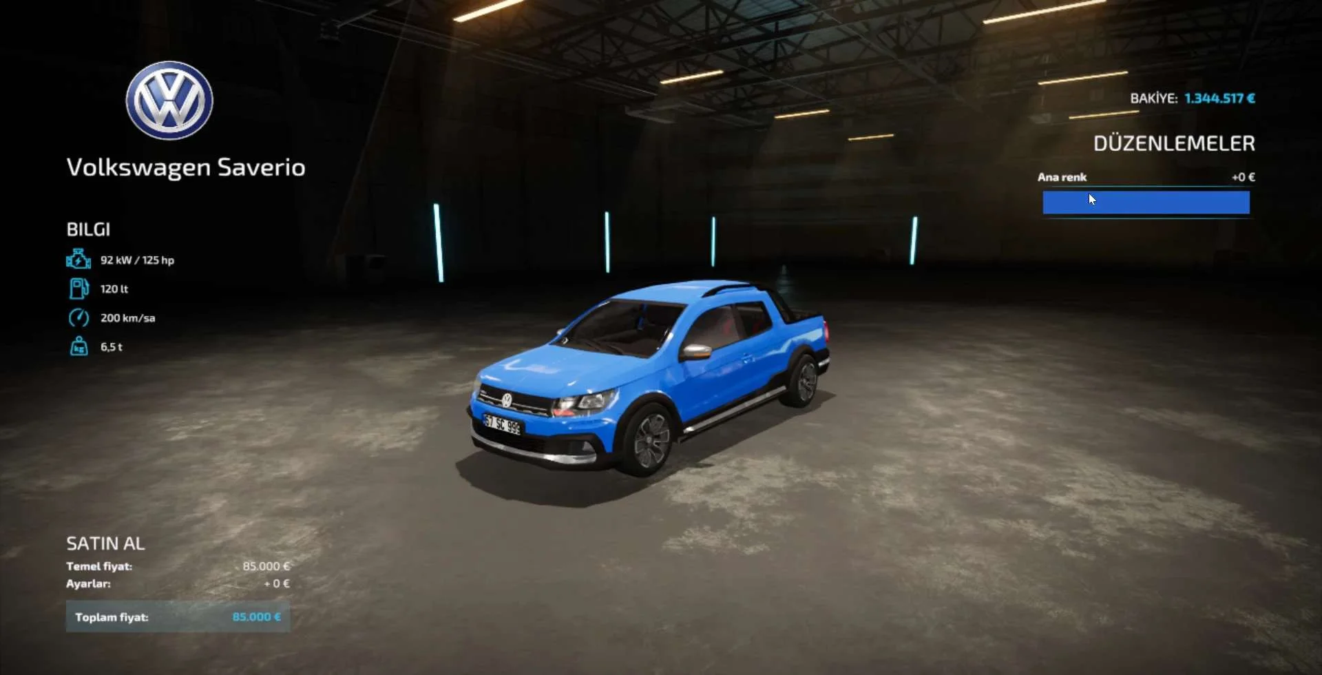 Volkswagen Saverio v2.0 FS22 FS22 Mod Free Download