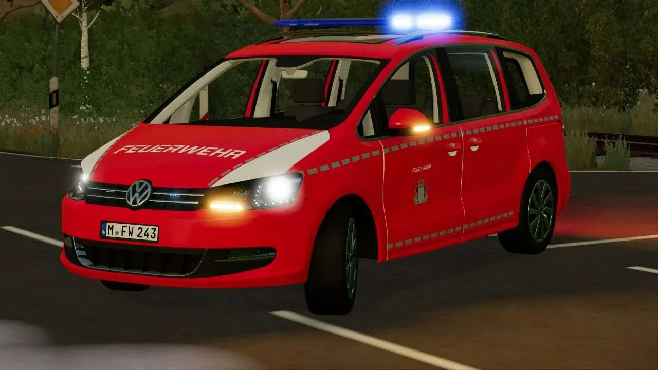 Volkswagen Sharan 2016 v1.0 FS22 FS22 Mod Free Download
