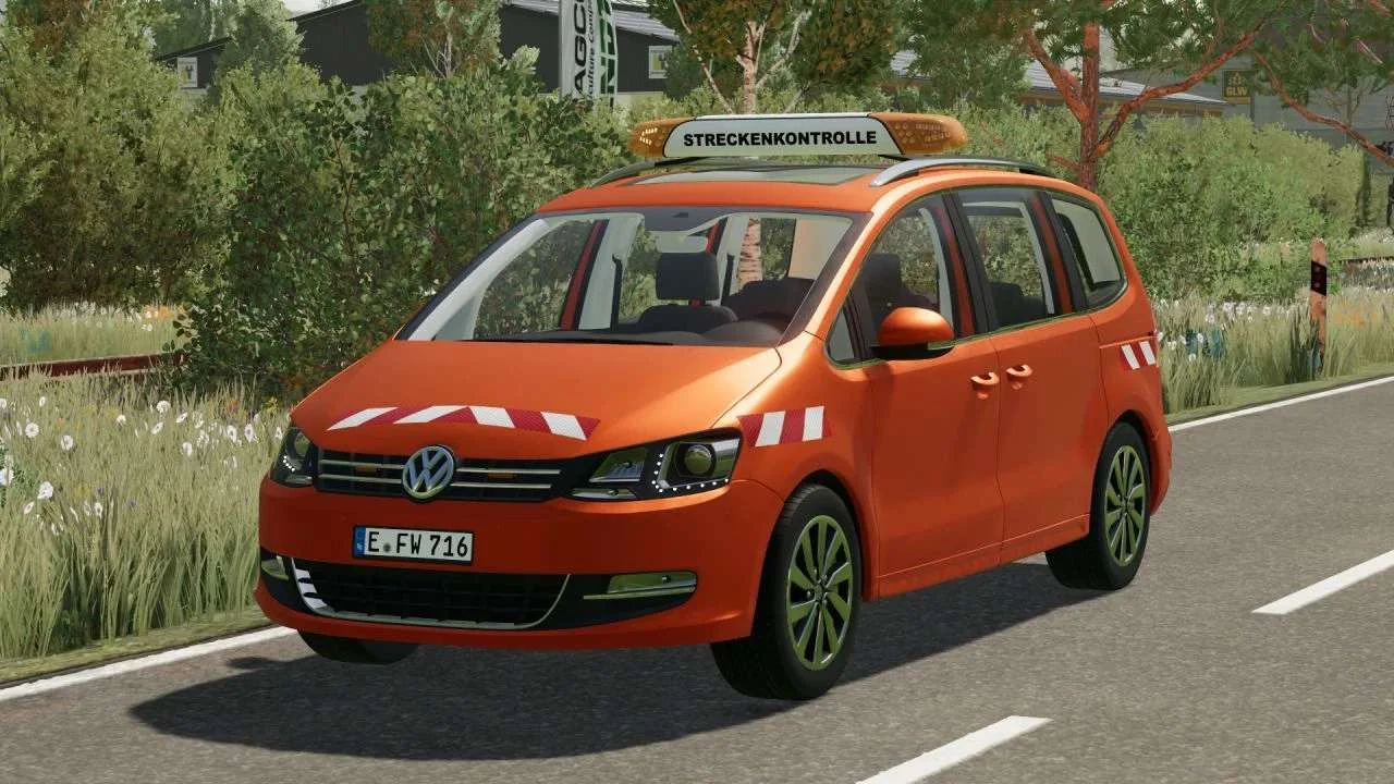 Volkswagen Sharan 2016 v1.2 FS22 FS22 Mod Free Download