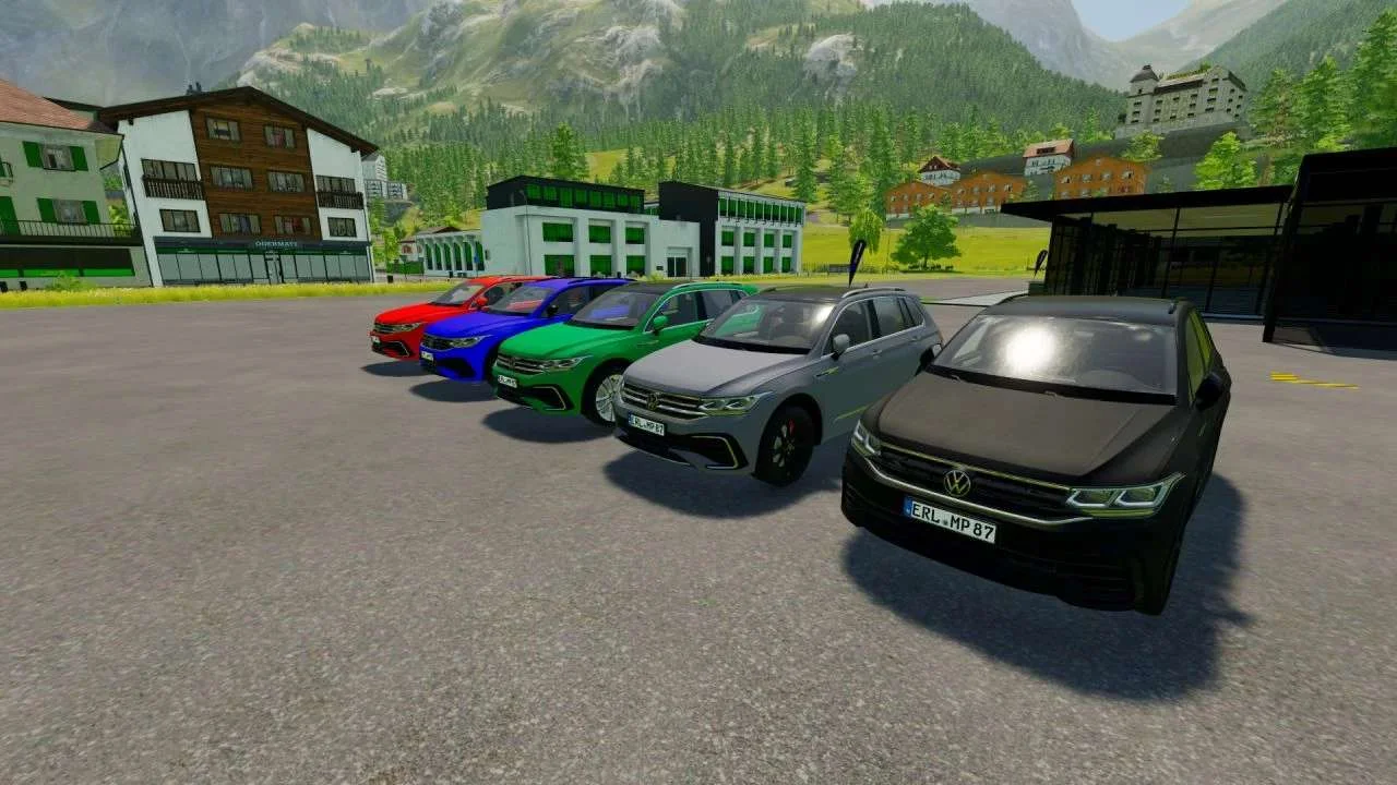 Volkswagen Tiguan R v1.0 FS22 FS22 Mod Free Download