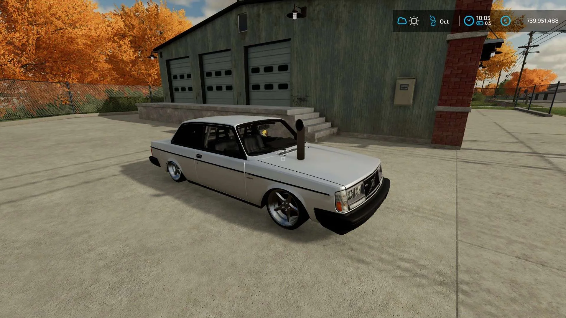 Volvo 242 v1.0.0.1 FS22 FS22 Mod Free Download