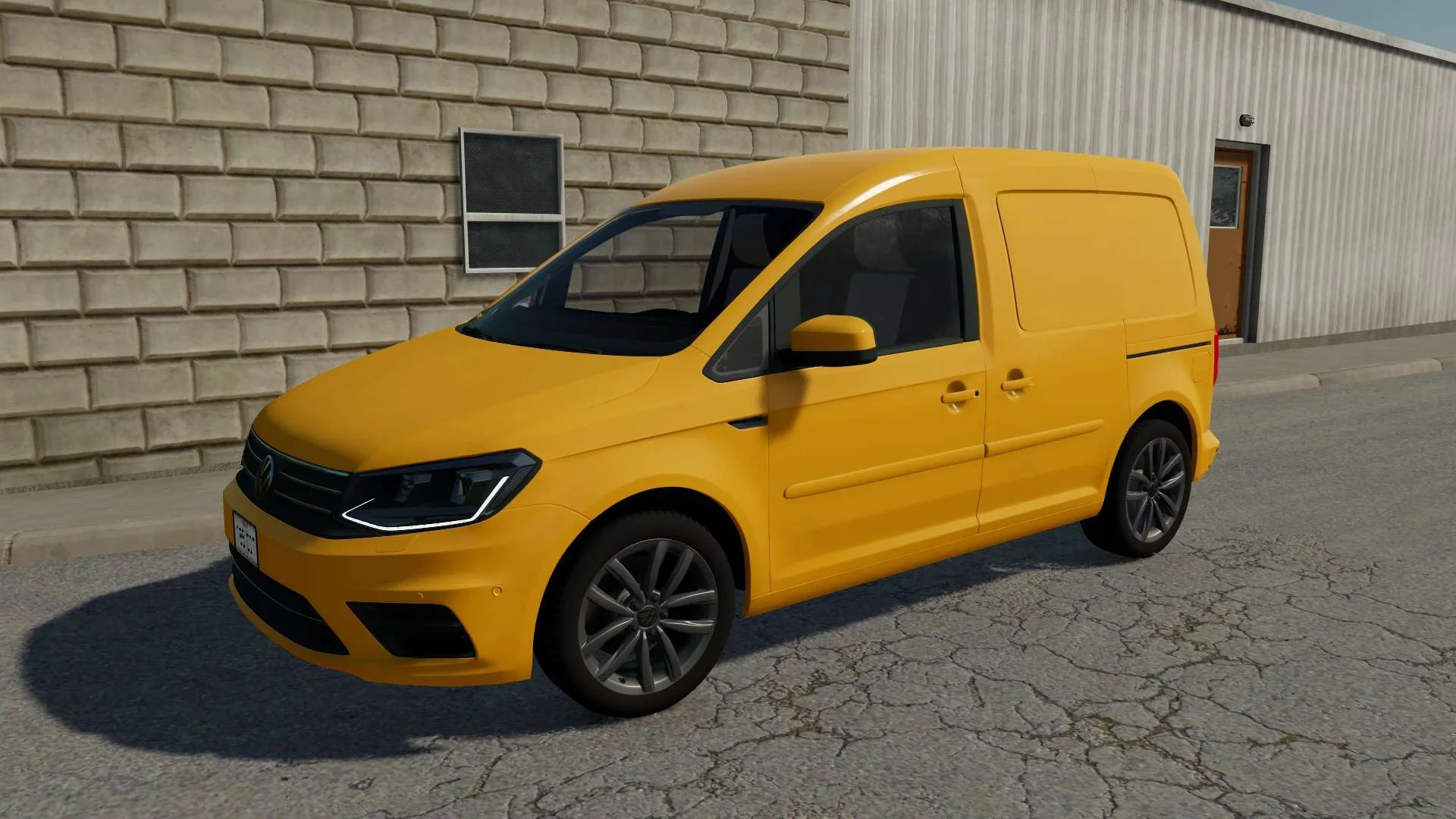 VW Caddy 2015 v1.0 FS22 FS22 Mod Free Download