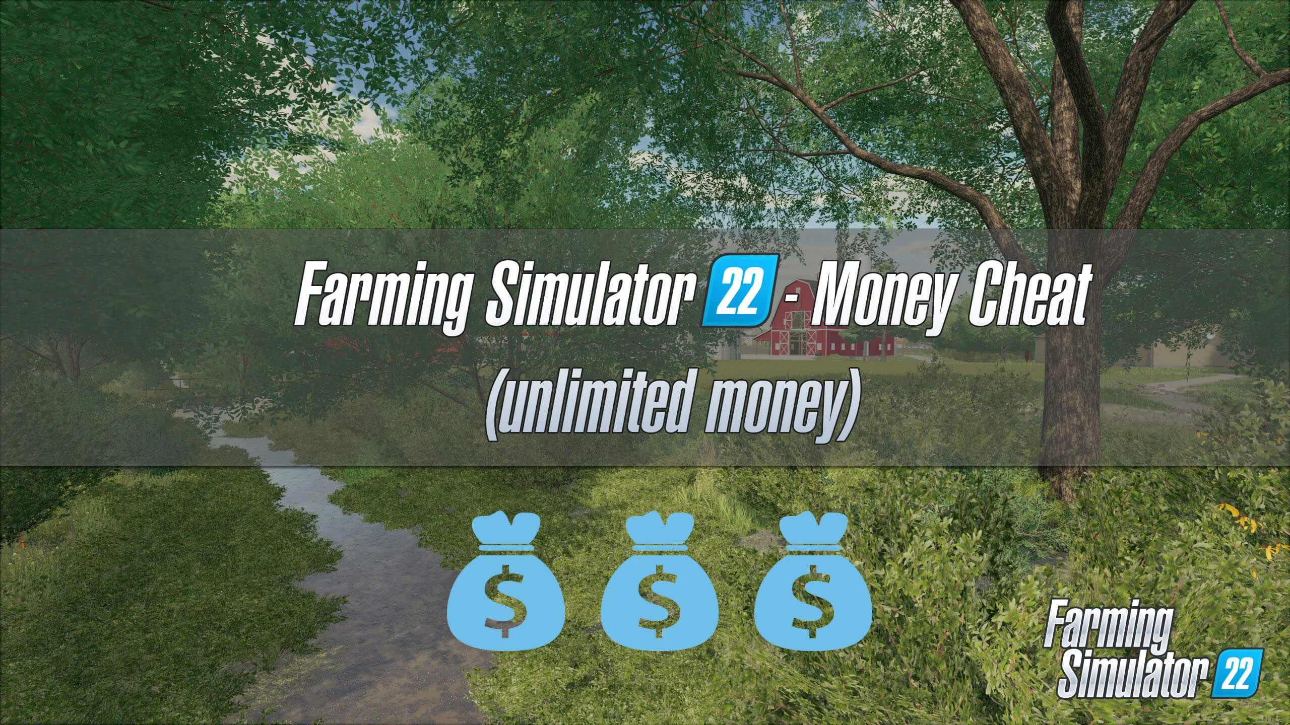 Farming Simulator 22 – Money Cheat (unlimited money) FS22 Mod Free Download