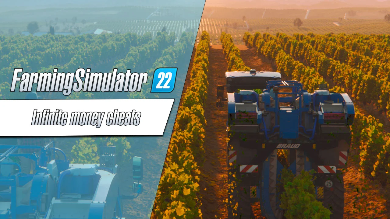 Farming Simulator 22: Infinite money cheats FS22 Mod Free Download