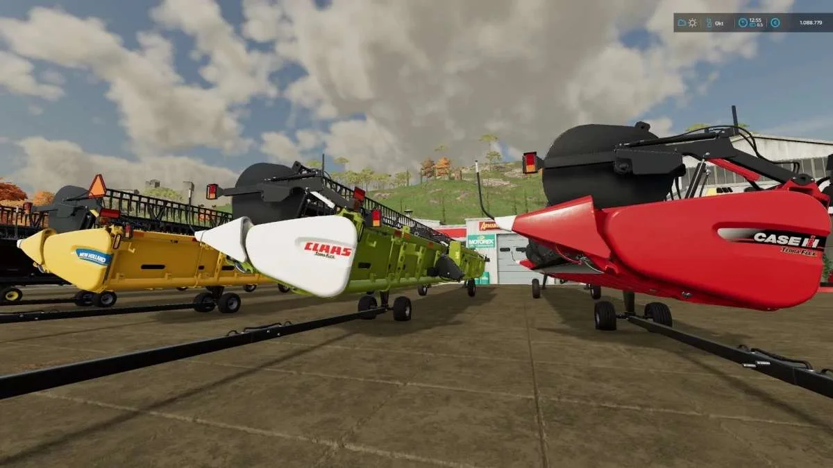 3162 TerraFlex Draper 45FT v1.0 FS22 FS22 Mod Free Download