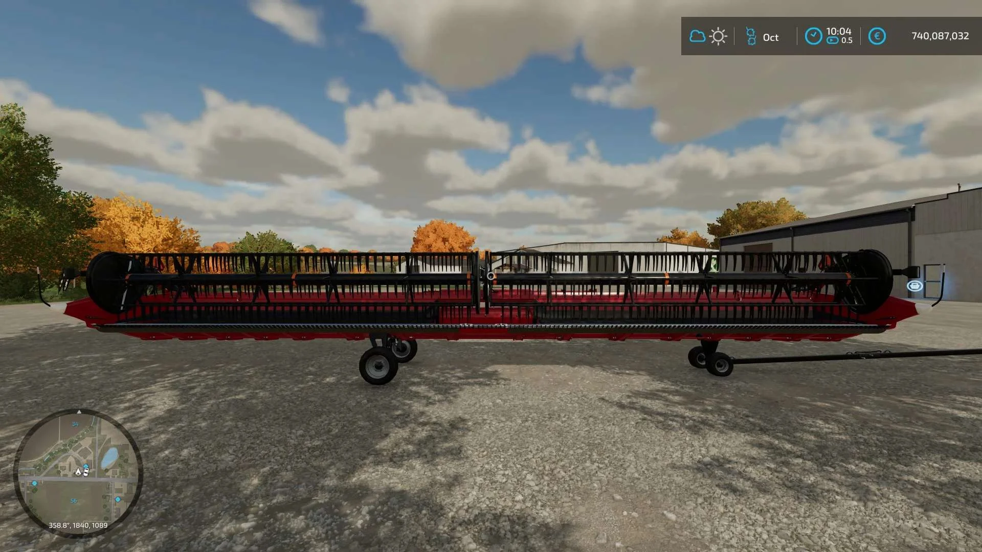 CASE 3162 TerraFlex 45FT Speed v1.0 FS22 FS22 Mod Free Download