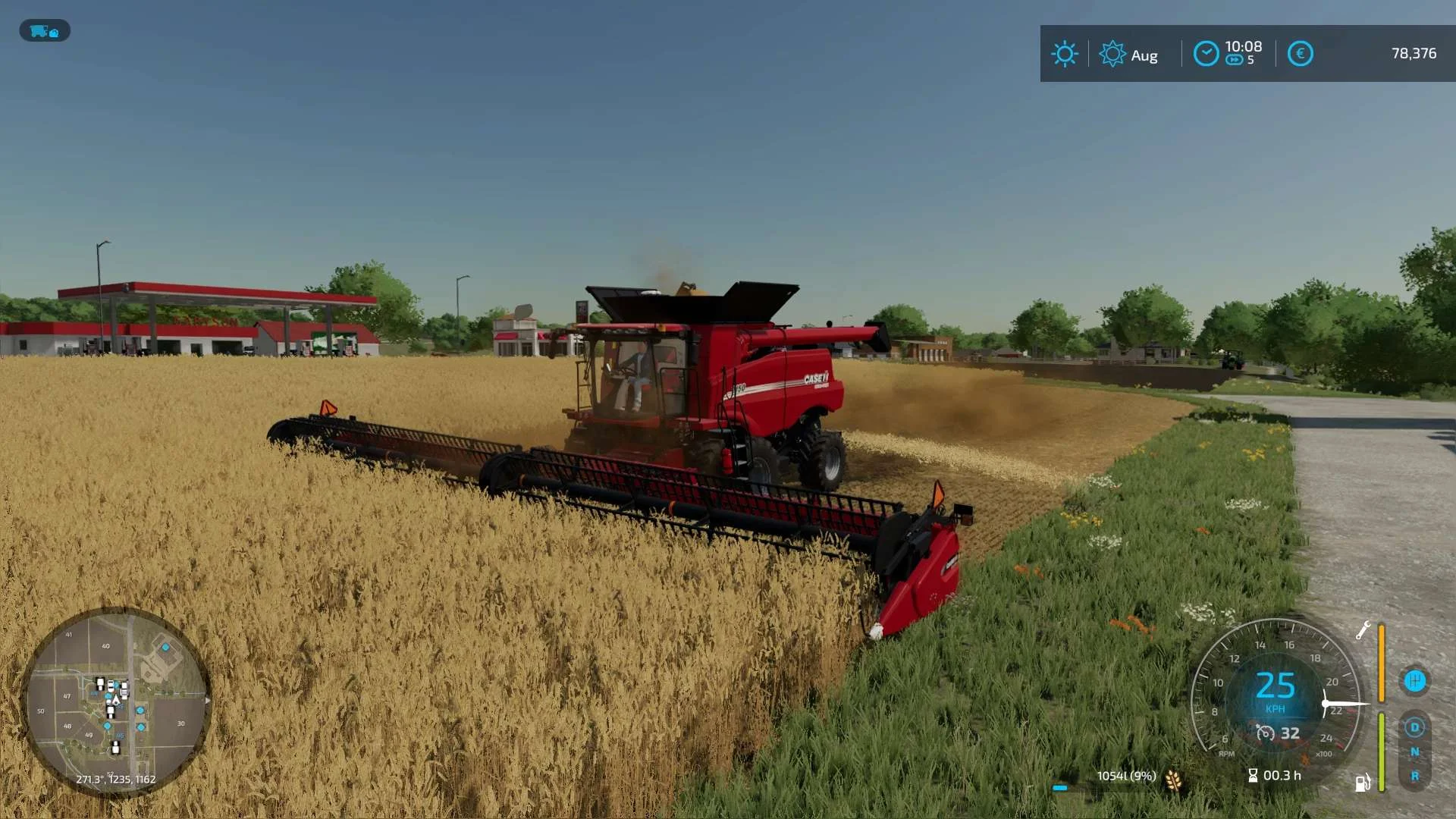 Case IH Cutter 25km/h v1.0 FS22 FS22 Mod Free Download