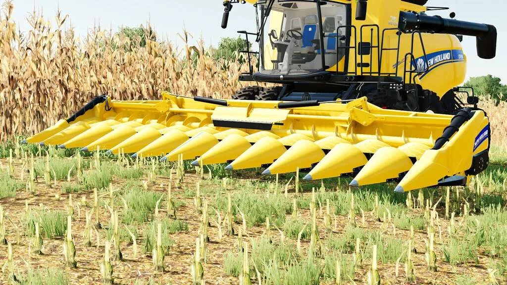 CNH 12 Row Folding Corn Head Pack v1.0.0.1 FS22 FS22 Mod Free Download
