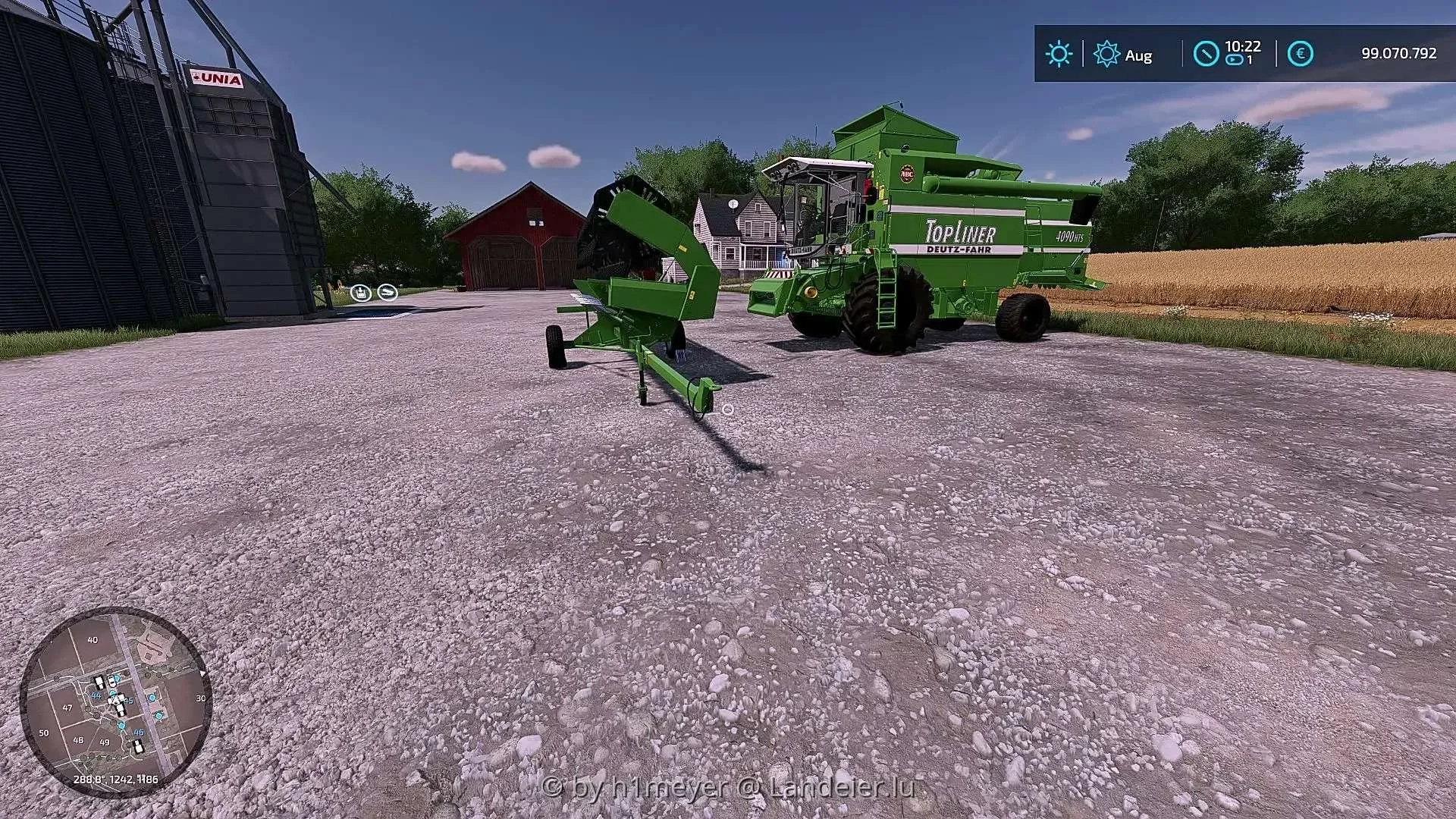 DEUTZ-FAHR Header v1.0 FS22 FS22 Mod Free Download