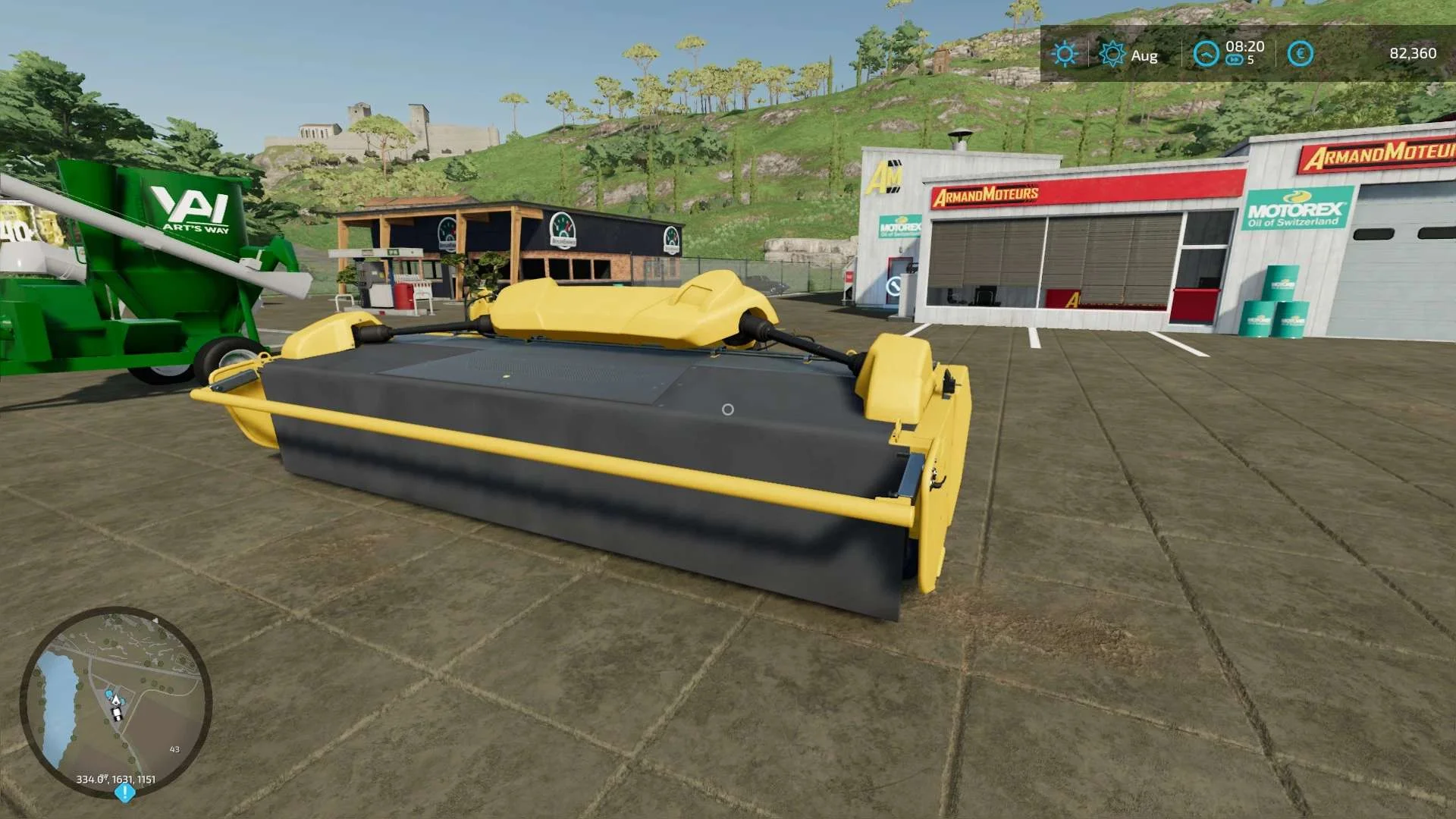 Direct Cutter v1.0 FS22 FS22 Mod Free Download