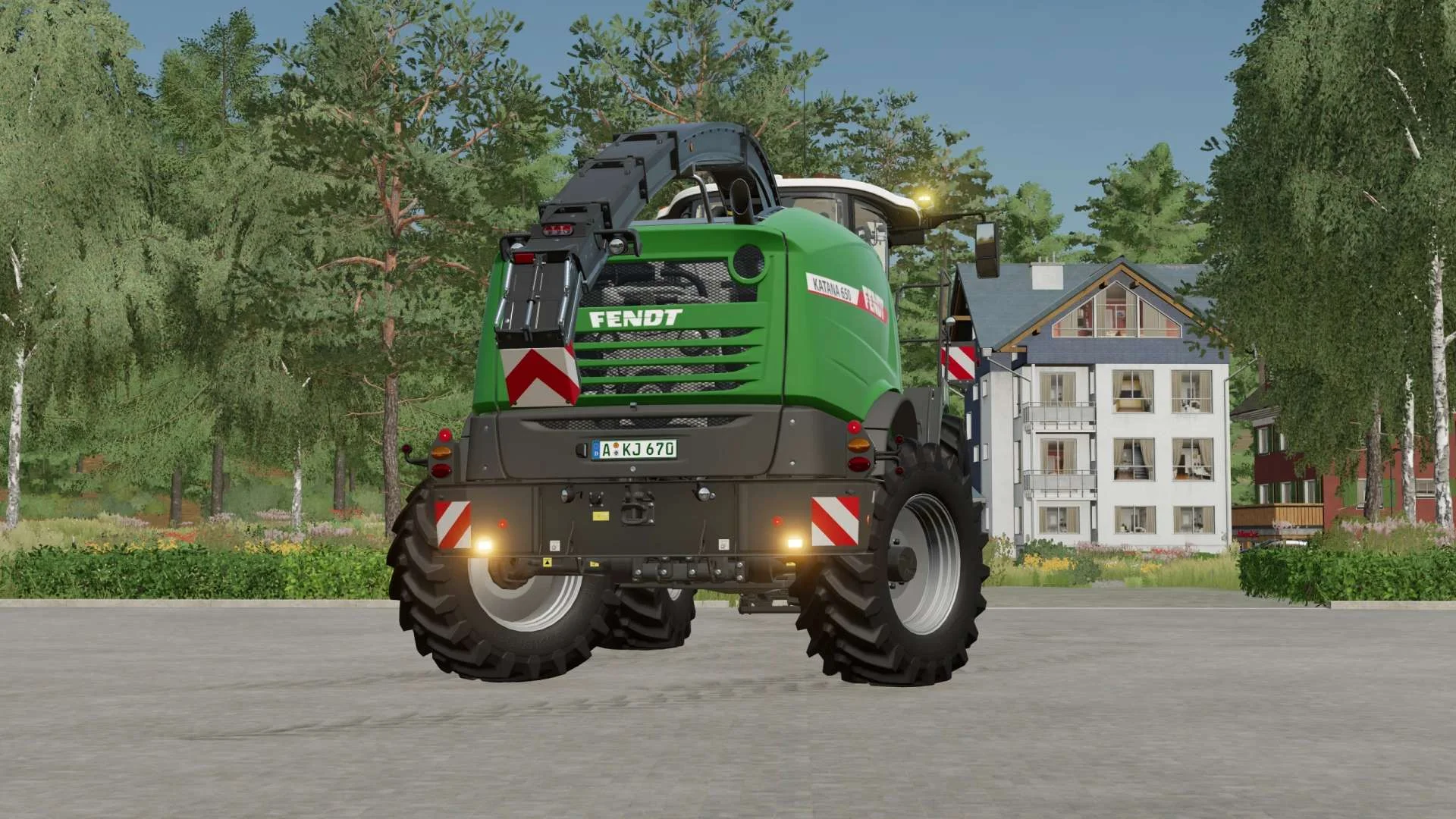Fendt Katana 650 v1.0 FS22 FS22 Mod Free Download