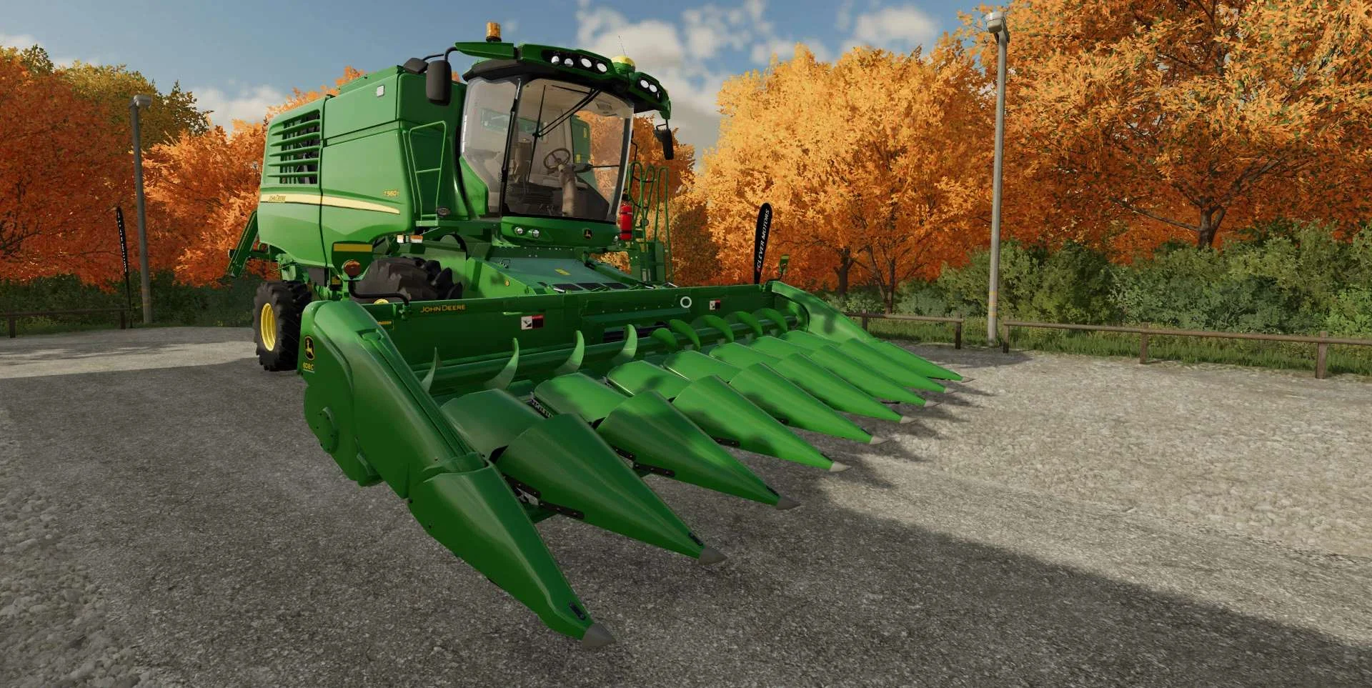 JD HEADER CUTTER 608C V8 FS22 FS22 Mod Free Download