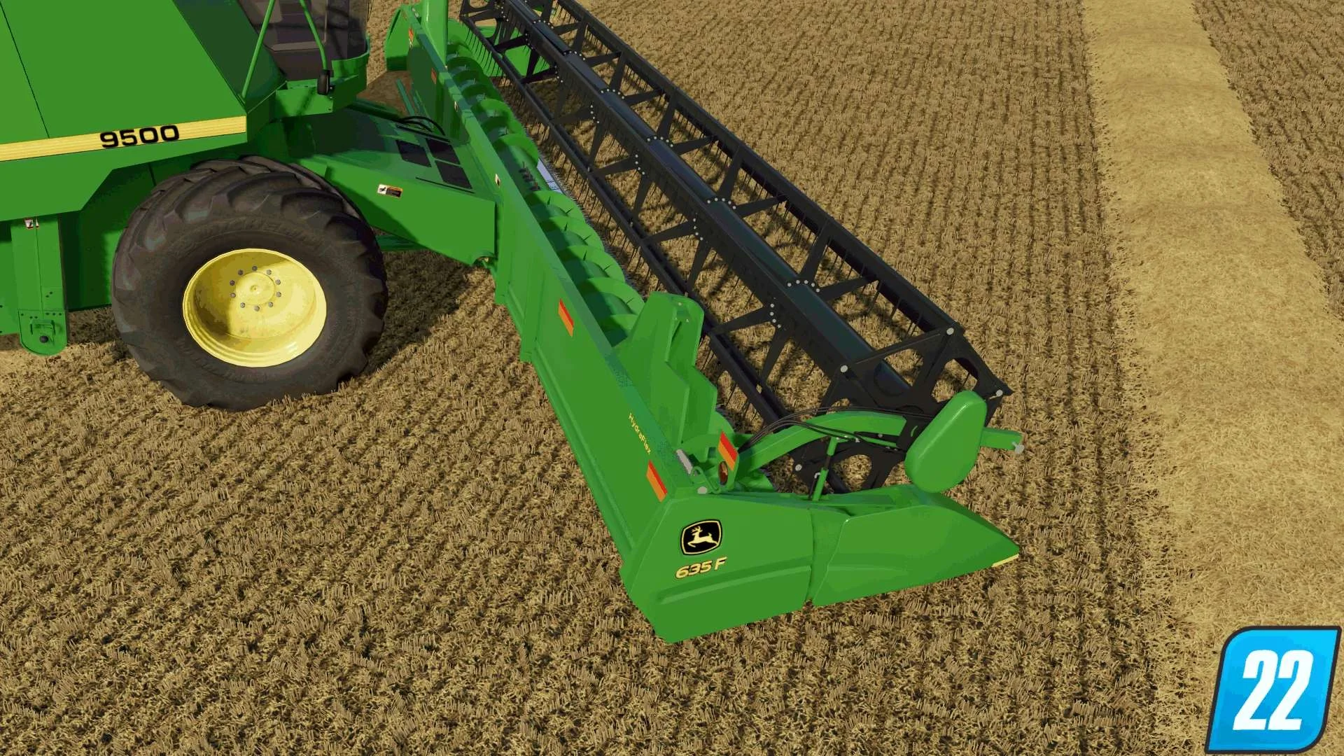 John Deere 600F Header series v1.0 FS22 FS22 Mod Free Download