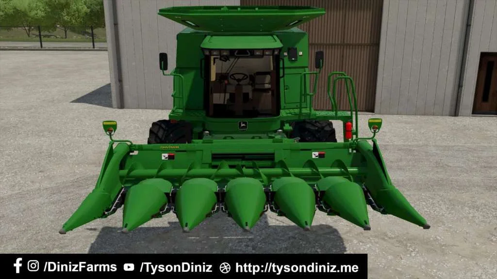 John Deere 606C 6 Row Corn Header v1.0 FS22 FS22 Mod Free Download
