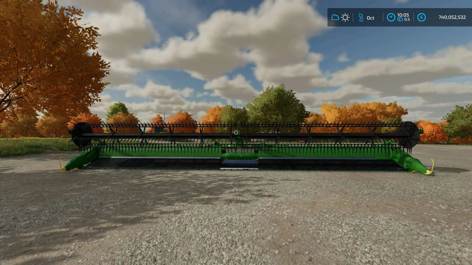 John Deere HD50F 15km/h v1.0 FS22 FS22 Mod Free Download