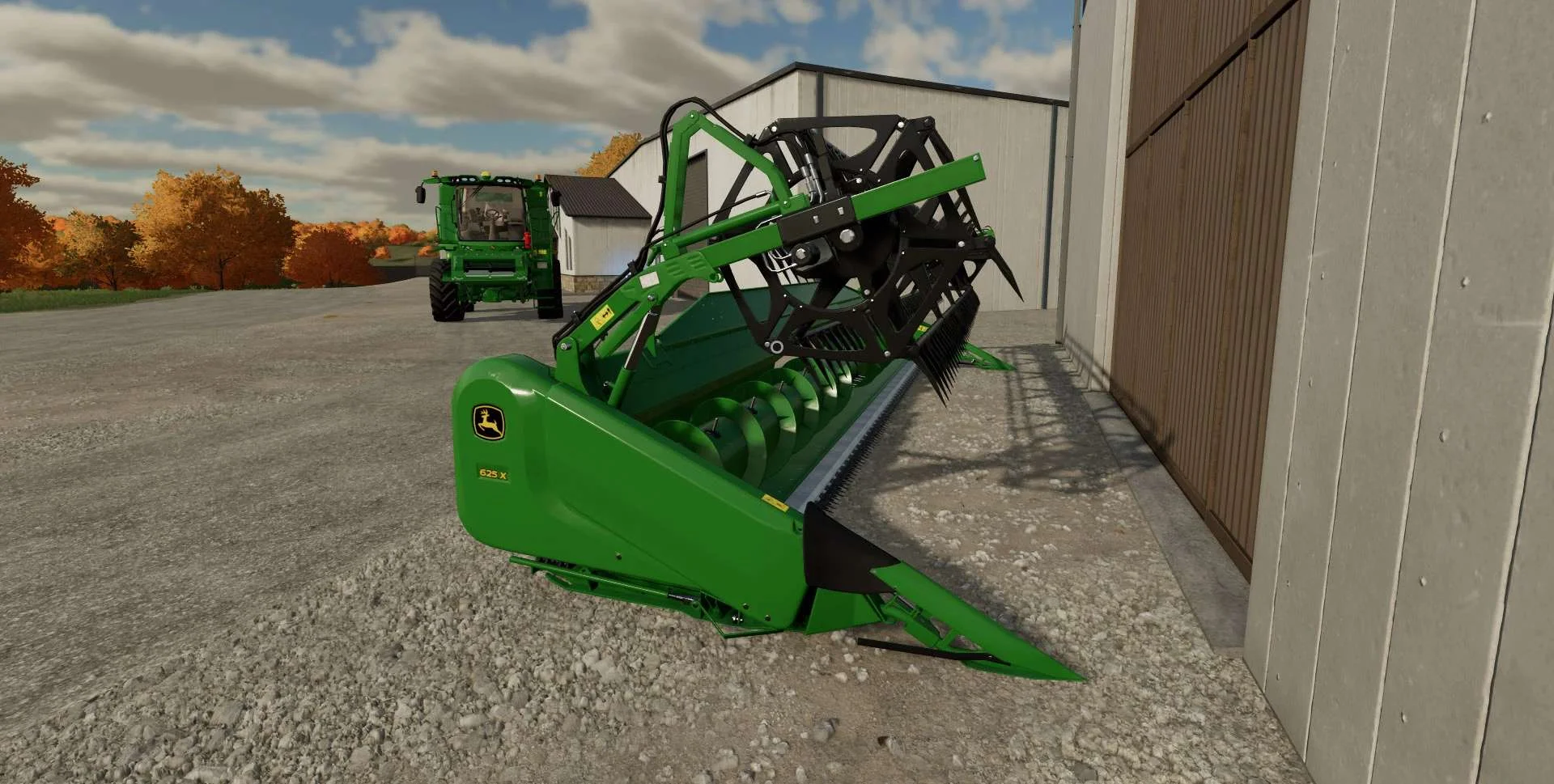 John Deere HEADER 625X V8.0 FS22 FS22 Mod Free Download