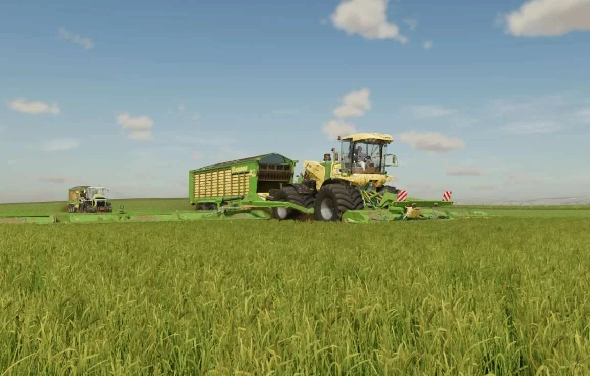 Krone M500 32m v1.0 FS22 FS22 Mod Free Download