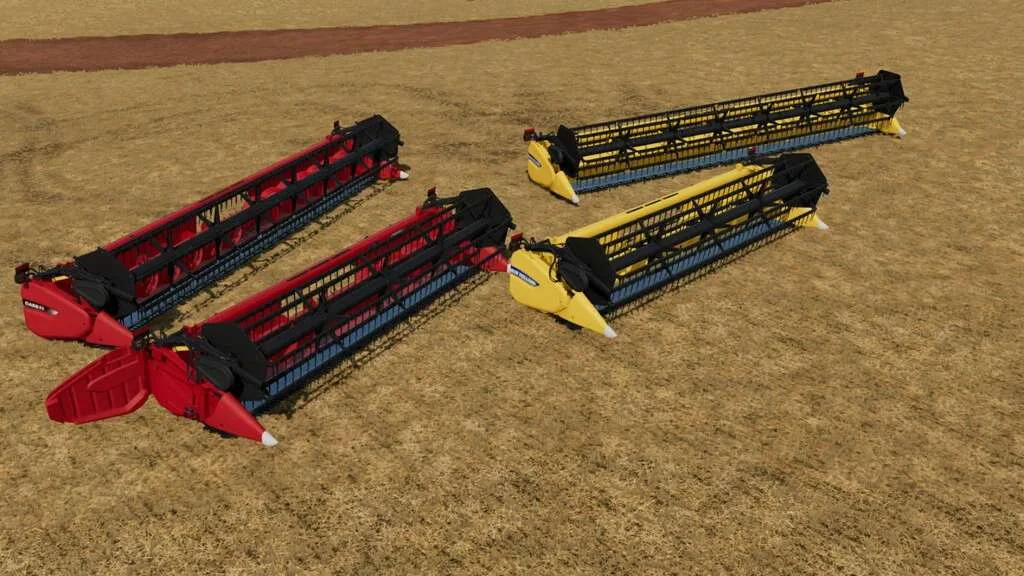 New Holland Superflex And Case IH Terraflex Pack v1.0 FS22 FS22 Mod Free Download