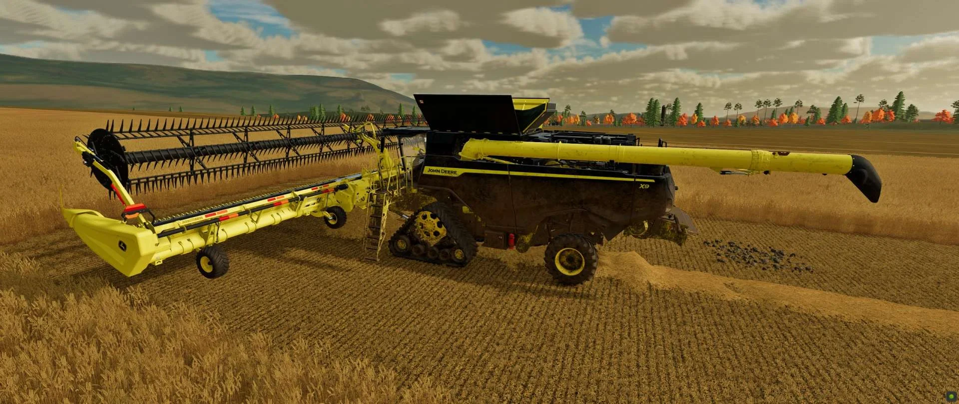 PACK UNREAL BLACK & YELLOW C16F AND HD50F V1.0 FS22 FS22 Mod Free Download