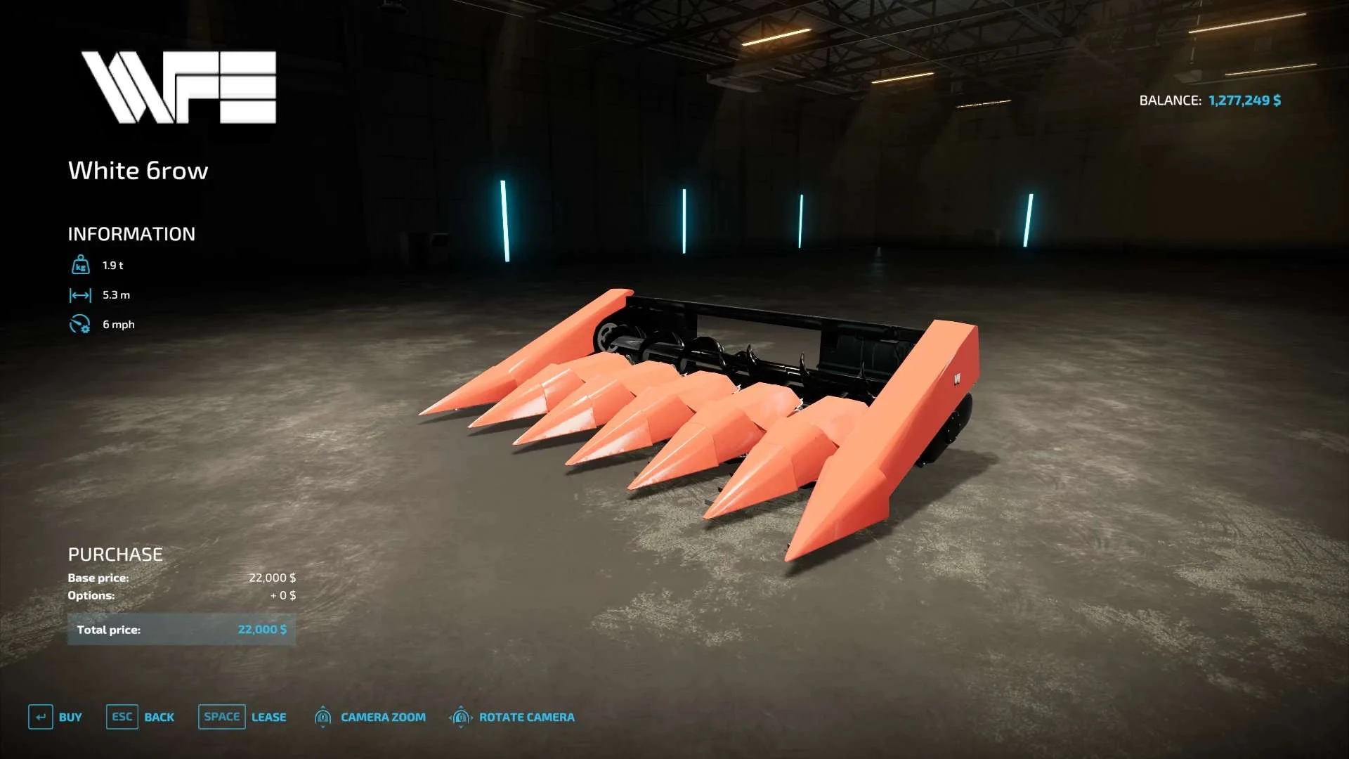 White Corn Headers v1.0 FS22 FS22 Mod Free Download