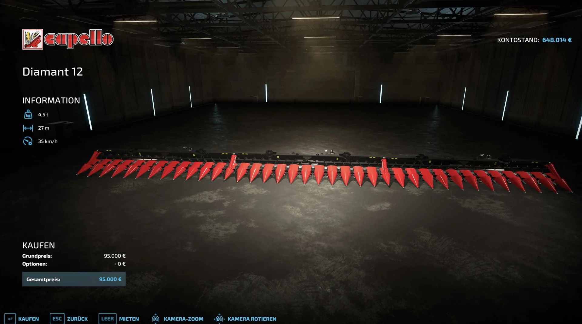 XXL corn cutter v1.0 FS22 FS22 Mod Free Download