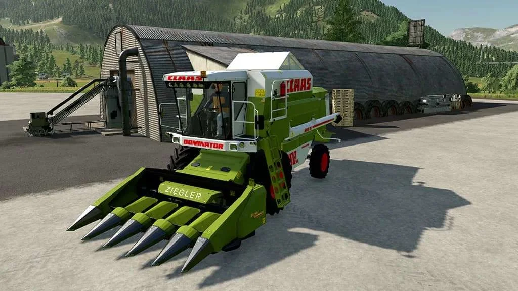 Ziegler CornHarvester 5 Row v1.0 FS22 FS22 Mod Free Download