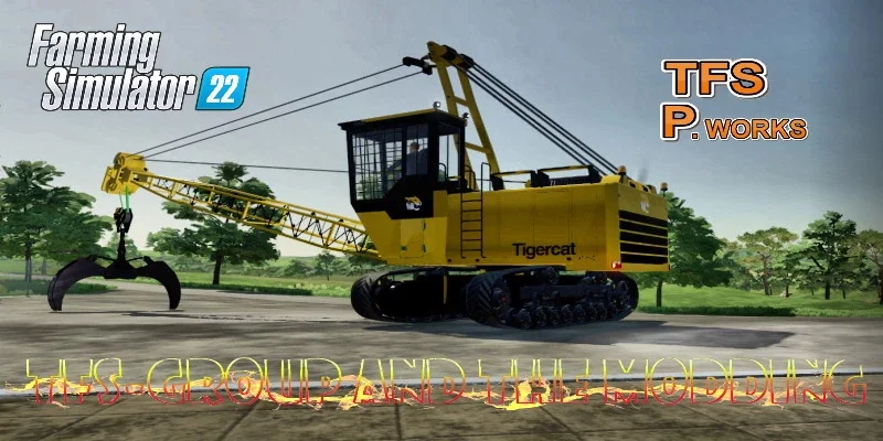 TIGERCAT FORESTRY YADERS v1.0 FS22 FS22 Mod Free Download