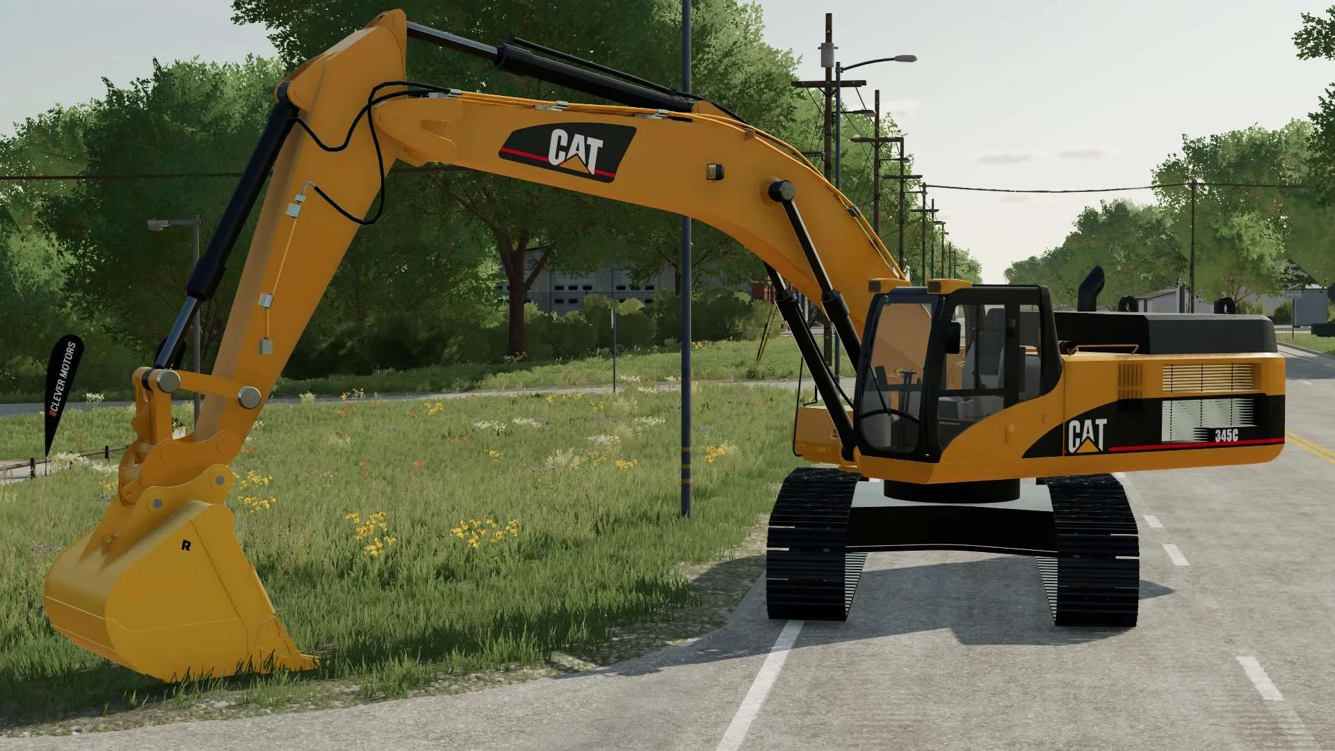 40-60 Ton Excavator Bucket Pack v2.0 FS22 FS22 Mod Free Download